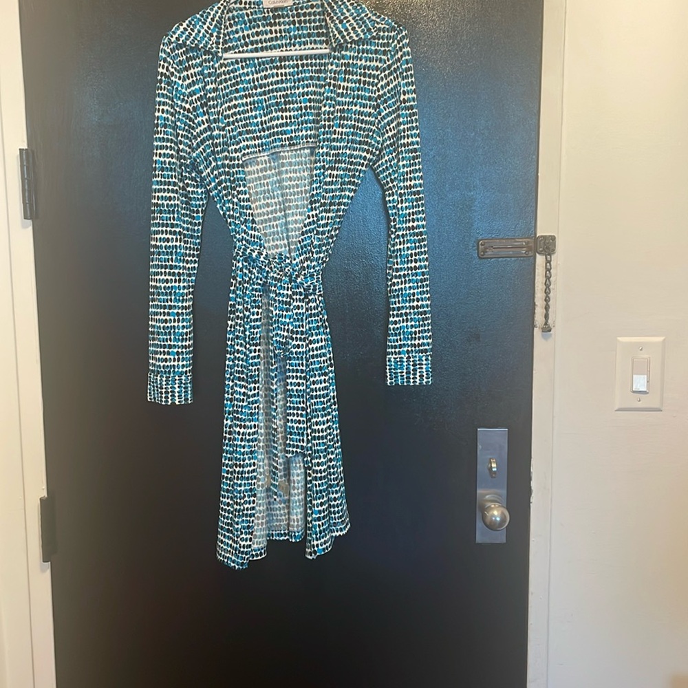 Calvin Klein wrap dress